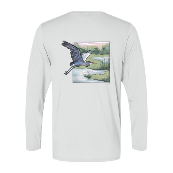 Flying Heron - Aruba Extreme Performance Long Sleeve T-Shirt Thumbnail